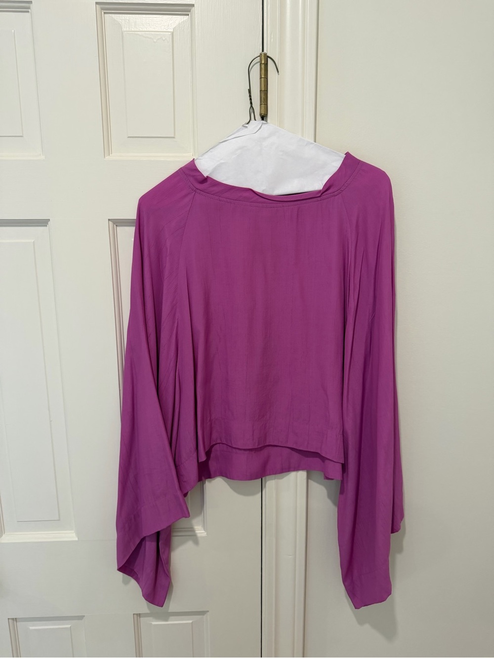 S/W/F Magenta Blouse Size M